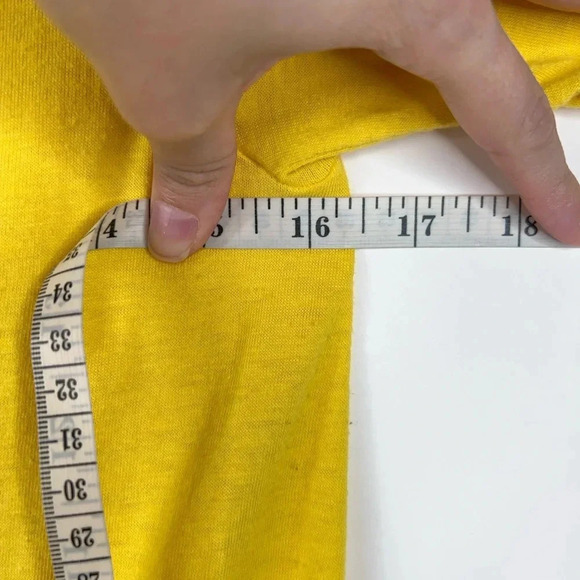 Vintage Gregarious Aquarius T Shirt Yellow Single Stitch Graphic Print Zodiac - Picture 7 of 8